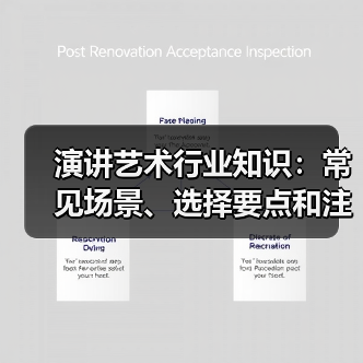 演讲艺术行业知识:常见场景、选择要点和注意事项(图1) 演讲艺术行业知识:常见场景、选择要点和注意事项(图1)
