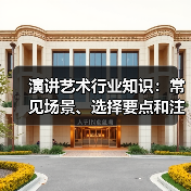 演讲艺术行业知识:常见场景、选择要点和注意事项(图4) 演讲艺术行业知识:常见场景、选择要点和注意事项(图4)