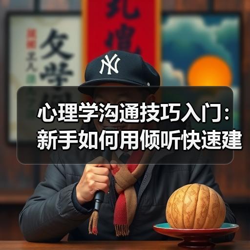 心理学沟通技巧入门：新手如何用倾听快速建立信任感